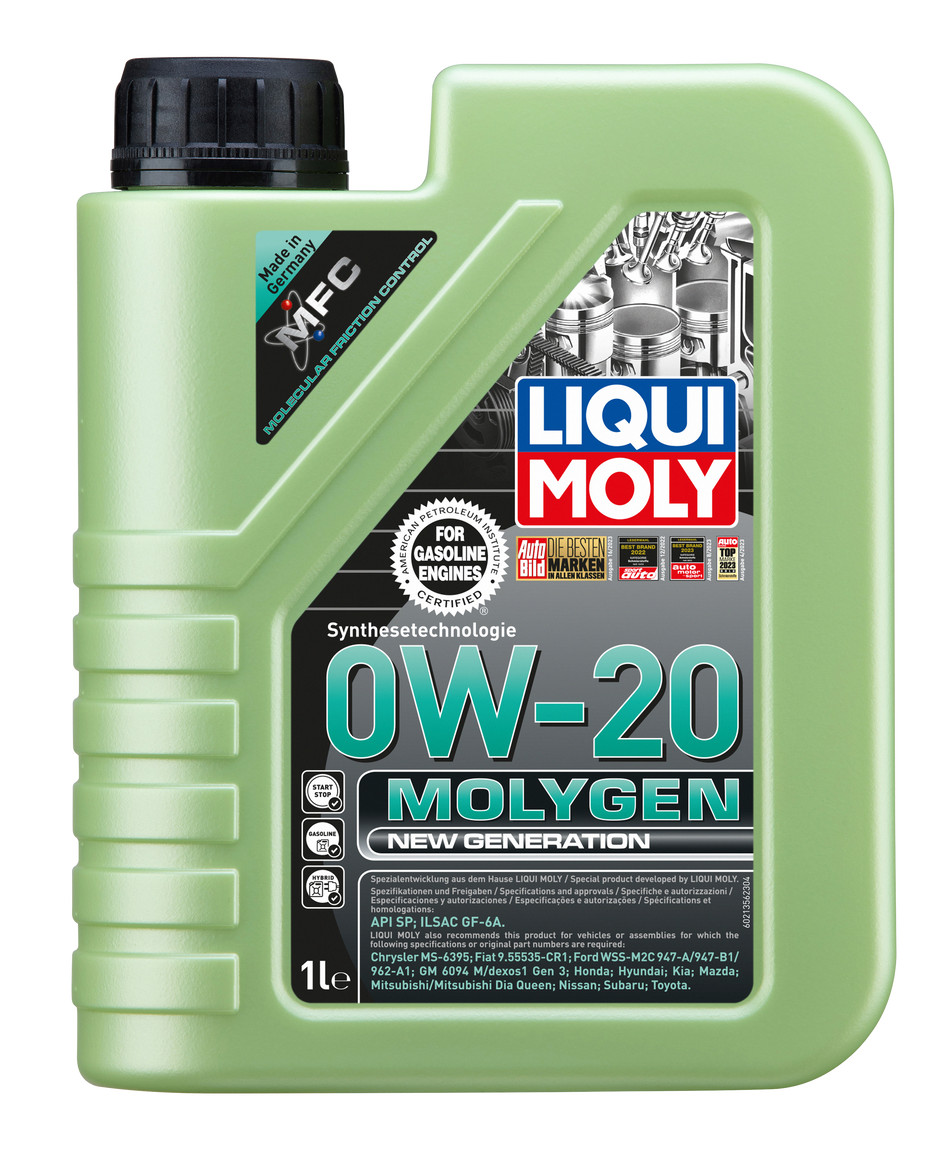 Molygen New Generation 0W-20 1 litro