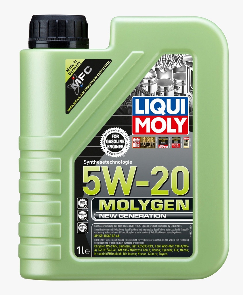Molygen New Generation 5W-20 8539 1 l