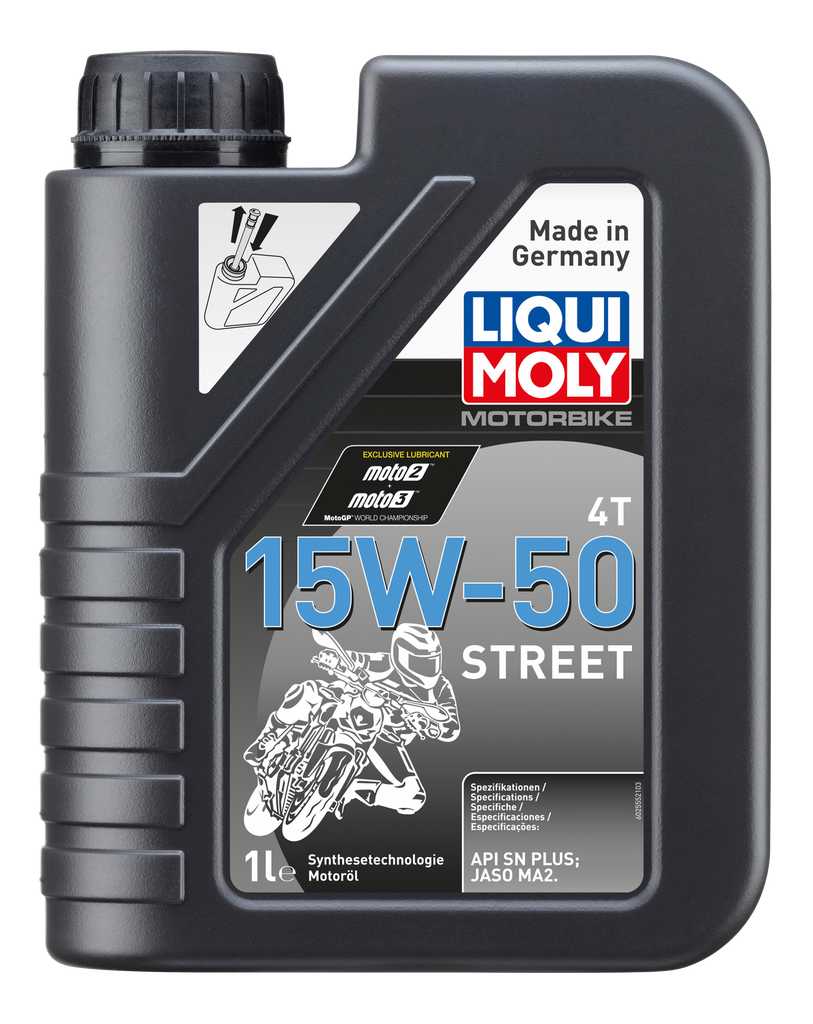 MOTORBIKE 4T 15W-50 STREET 1L 2555 1L
