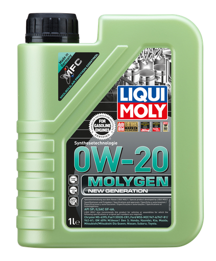 [21356] Molygen New Generation 0W-20 21356 1 l